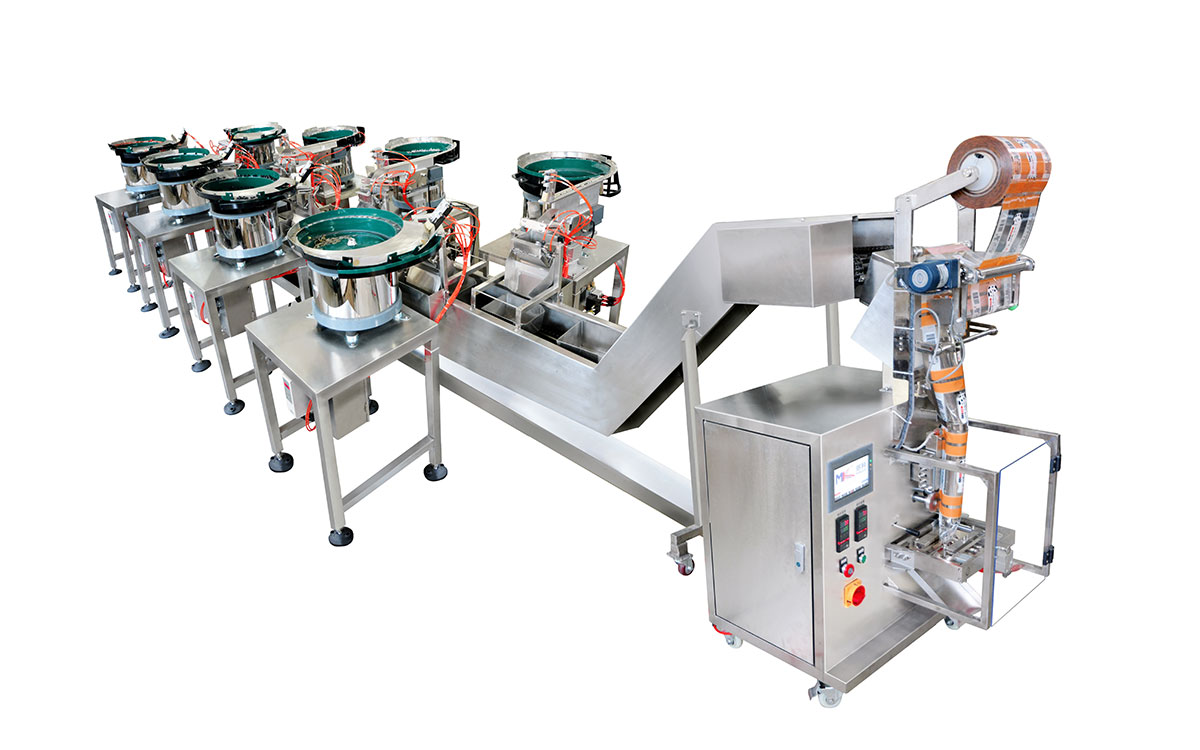 全自動(dòng)五金螺絲計(jì)數(shù)包裝機(jī)