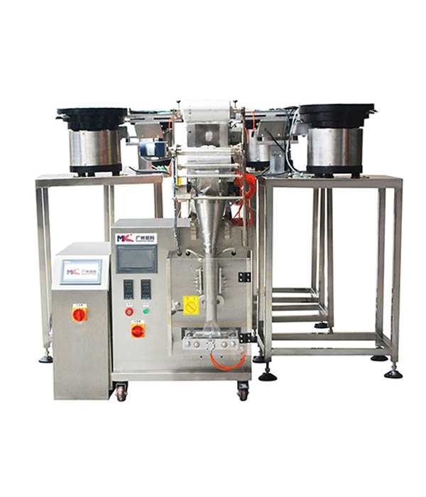 MK-LS5五盤下料五金螺絲配件分揀包裝機(jī)